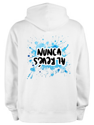 Sudadera personalizada| Blanca| Morat Planeta