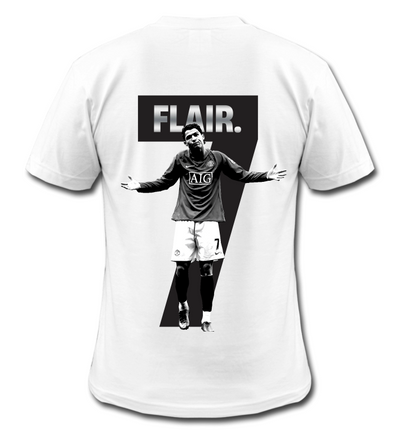 Playera Personalizada | Blanca| CR7|Rostro