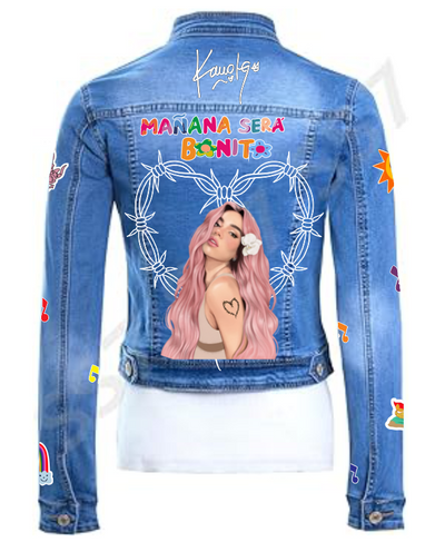 Chaqueta de lona | Karol G| Mañana será bonito| Dama