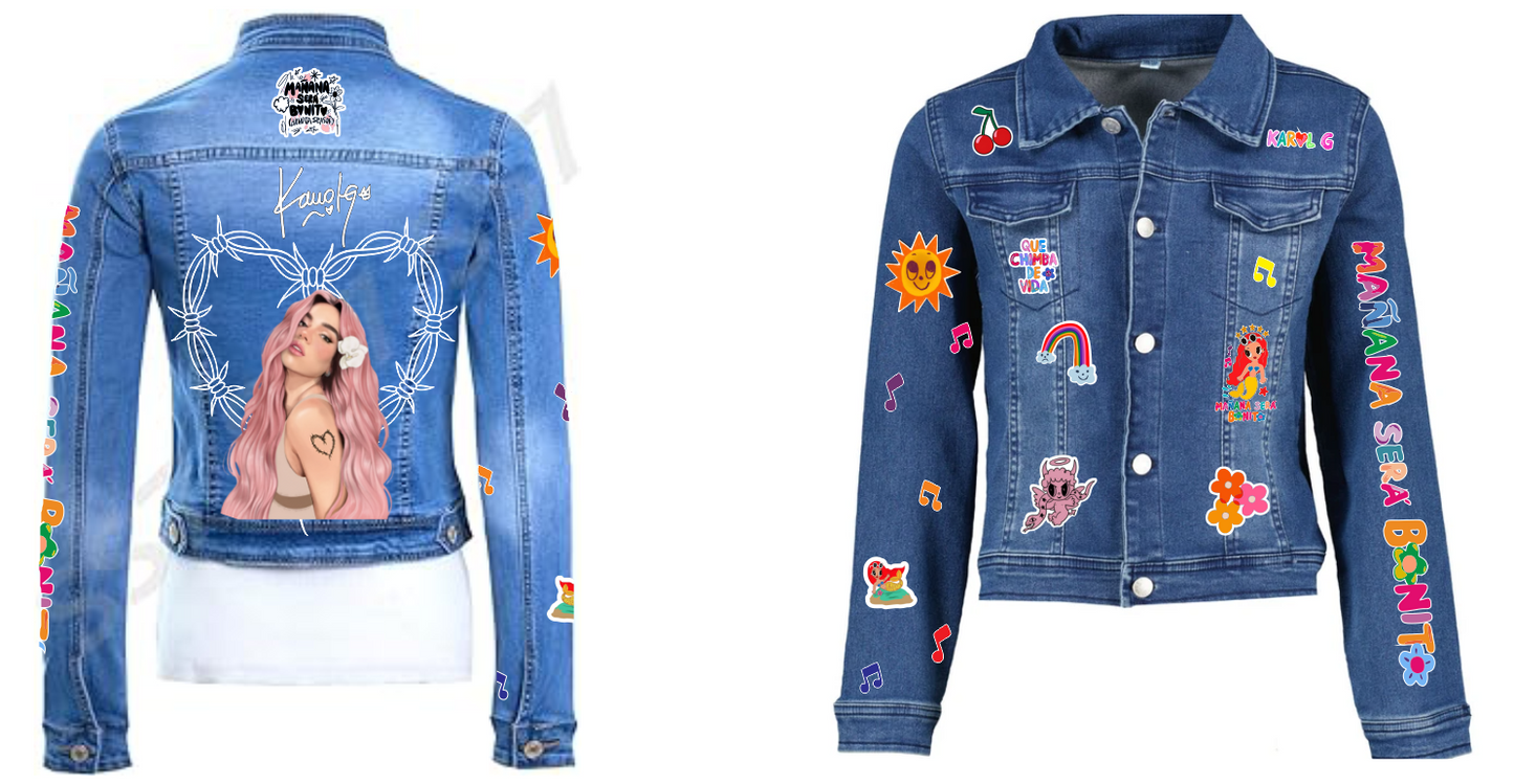 Chaqueta de lona | Karol G| Manga
