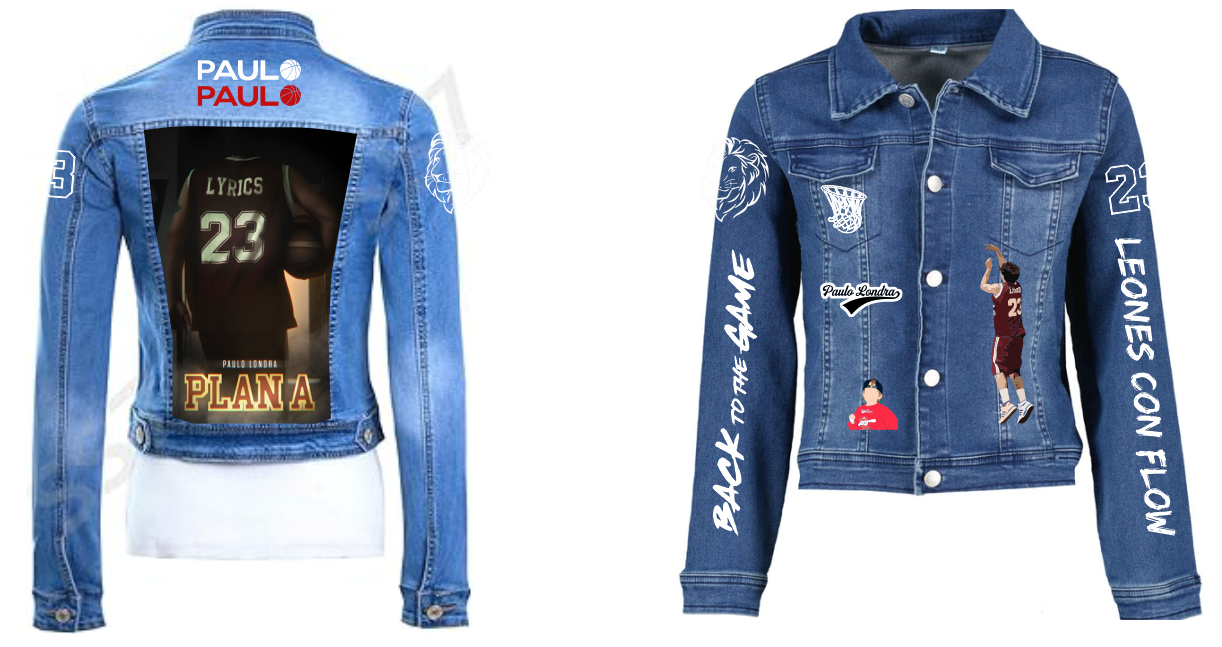 Chaqueta de lona | Paulo Londra| Back to the Game