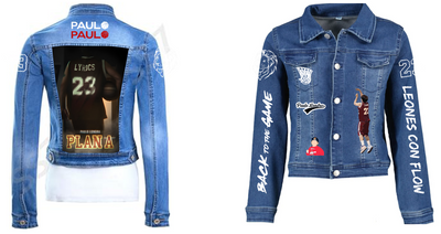 Chaqueta de lona | Paulo Londra| Back to the Game| Dama