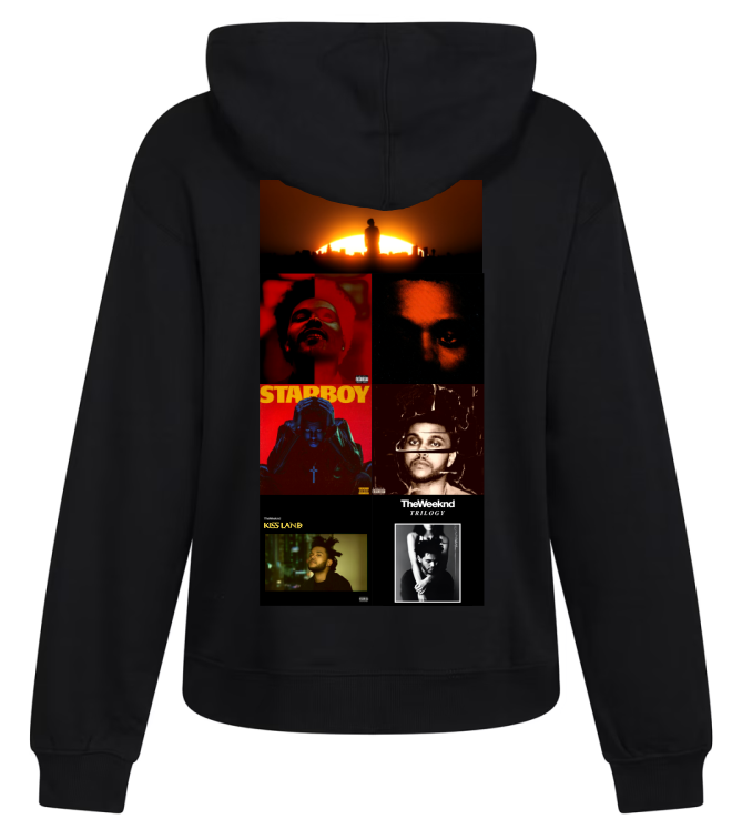 Sudadera Negra| The Weeknd| Albums