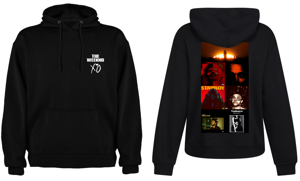 Sudadera Negra| The Weeknd| Albums