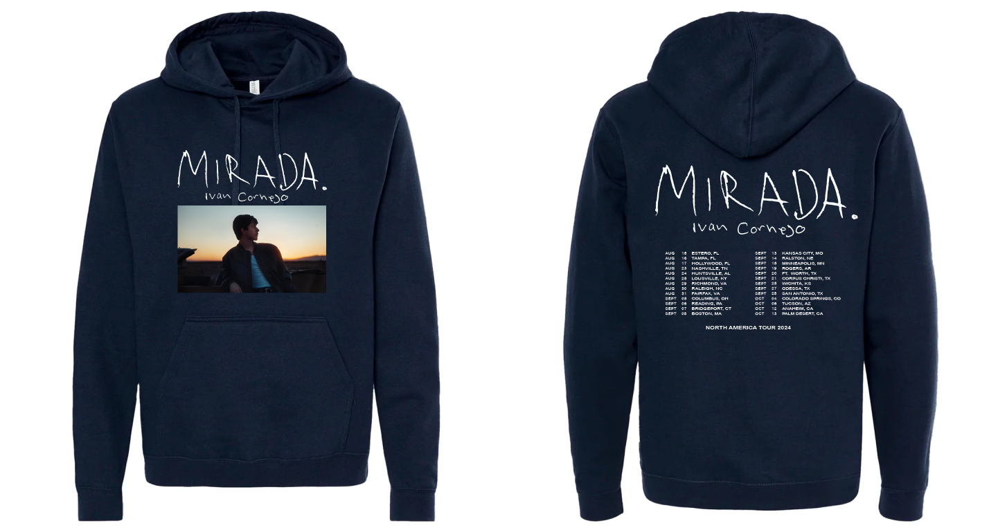 Sudadera Azul Marino| Ivan Cornejo| Tour 2024