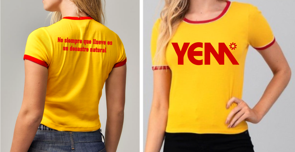 Playera Morat | Amarillo | YEM | Desastre Natural