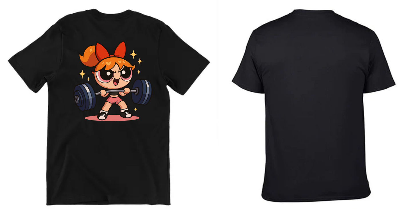 Playera Personalizada| Chica super Poderosa | Bombón GYM