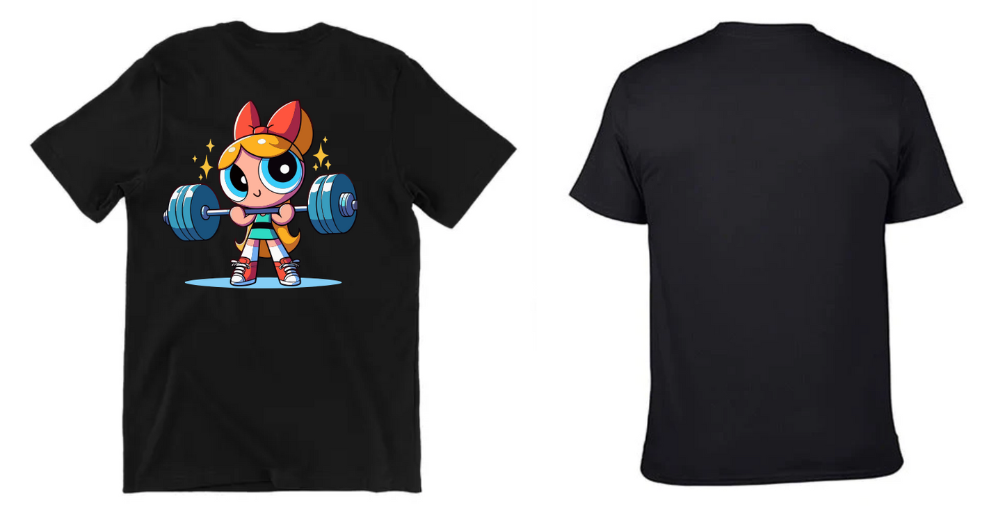 Playera Personalizada| Chica super Poderosa | Burbuja GYM