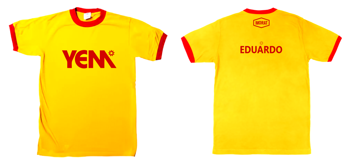 Playera Morat | Amarillo | YEM | Eduardo