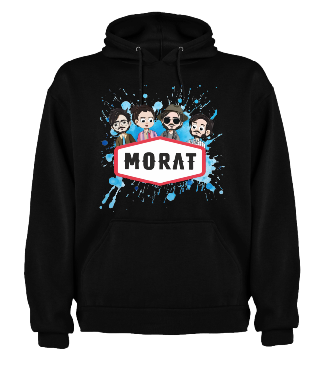 Sudadera Morat | Negra| Del Estadio al Cielo
