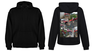 Sudadera Perzonalizada | Negro| Collague moto fotos