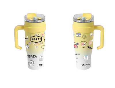 Vasos Térmico 1300ml | Amarillo degradado | MORAT