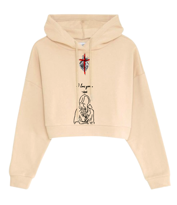 Sudadera Tipo Crop Top | León | Corazón Diseño 2
