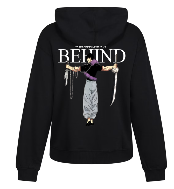 Sudadera Perzonalizada | Negro| Jujutsu Kaisen| Toji Fushiguro