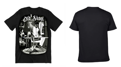 Playera Negra | Old Skool