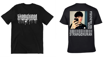 Playera Negra | Strangehuman| Nova| 2