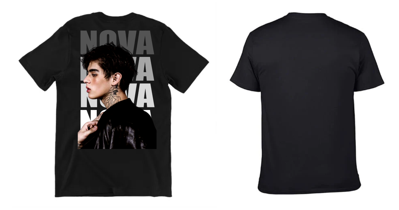 Playera Negra | Strangehuman| Nova| 4