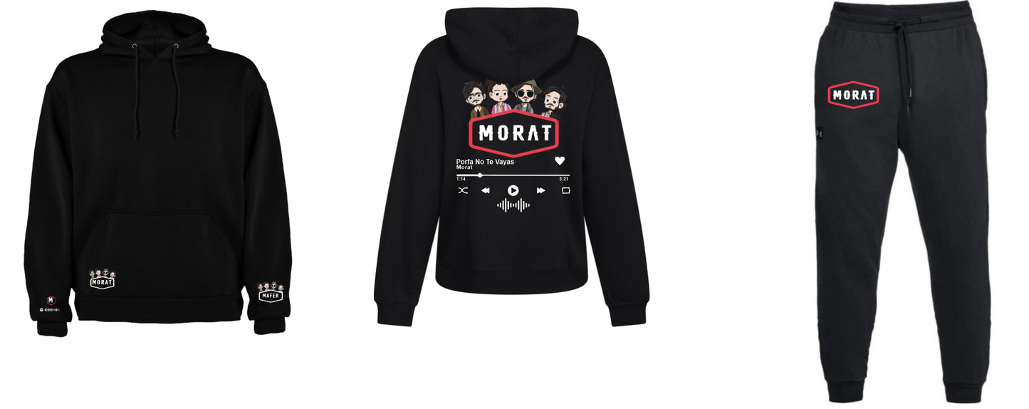 Conjunto Morat | Negro | Porfa no te Vayas| MAFER