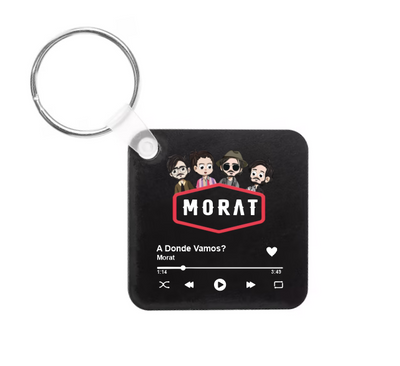 Llavero Personalizado| Morat | A donde Vamos
