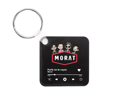 Llavero Personalizado| Morat | Porfa no te Vayas