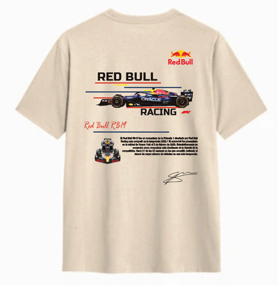 Playera Personalizada| Blanca| Formula 1
