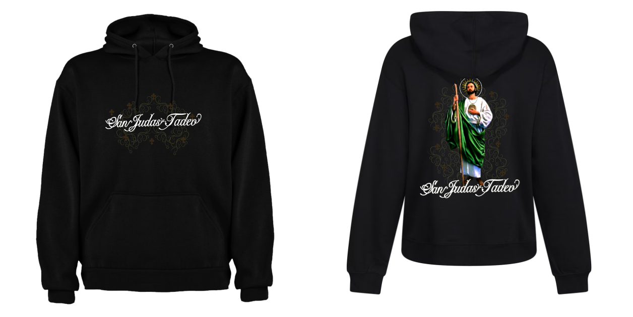 Sudadera Negra| San Judas