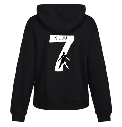 Sudadera Negra| CR7| Siuuu