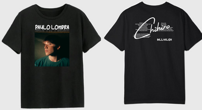 Playera Personalizada | Paulo Londra | Bili Eilish | Negro