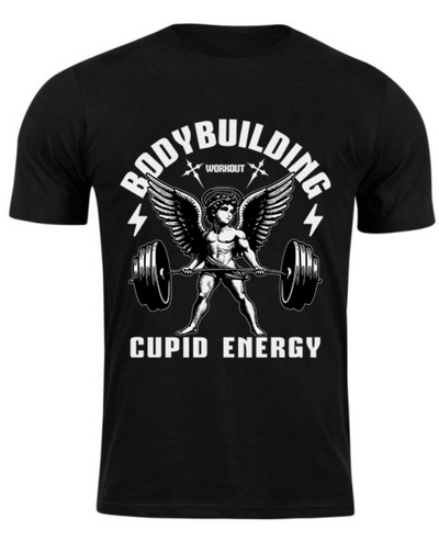 Playera negra | GYM | Power Time | GOLD´S GYM | CUPID ENERGY
