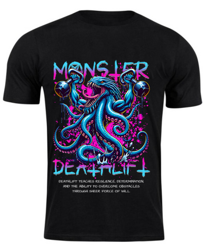 Playera negra | GYM | Power Time | GOLD´S GYM | Monster