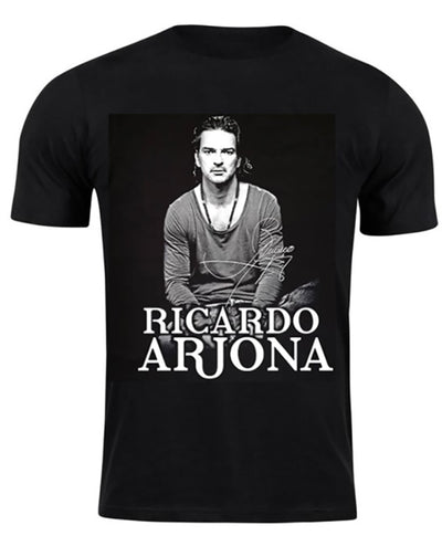 Playera negra | Ricardo Arjona | RA