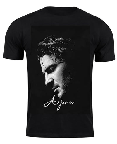 Playera negra | Ricardo Arjona | Rostro
