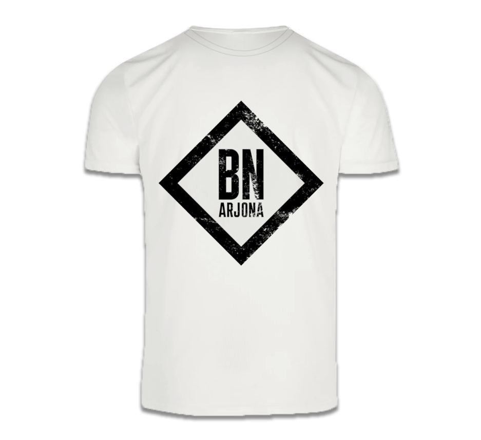 Playera Blanca | Ricardo Arjona | BN |