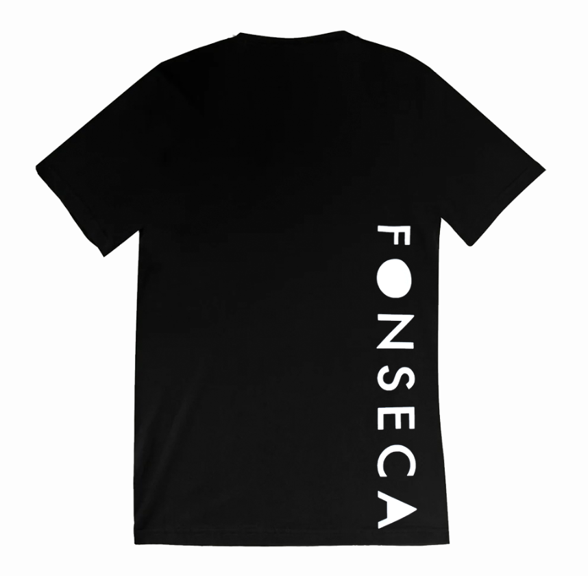 Playera | Negra | FONSECA | Canto a la vida |
