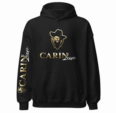 | Sudadera Negra | Carín León | Logo