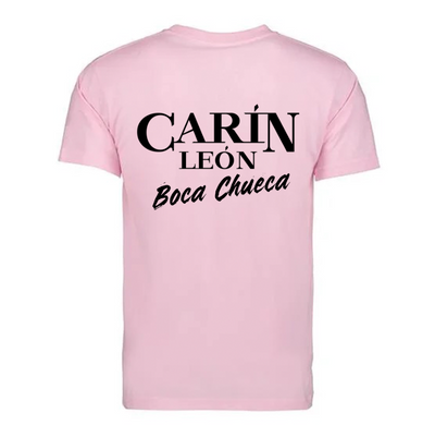 Playera | Rosa | Carín León | Boca Chueca |