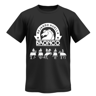 | Playera | Negra | Bronco | Dejando Huella |
