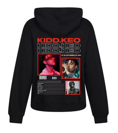 Sudadera | Negro | KIDD KEO