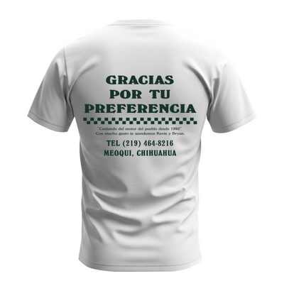 Playera | Blanca | kevin Kaarl | Mecánica |