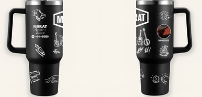 Vasos Térmico 1300ml | Negro| Morat F