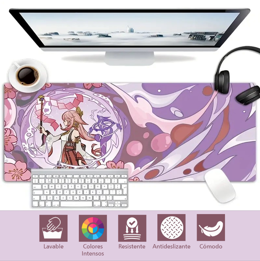 Mouse Pads Gamer |Genshin Impact | Yae Miko
