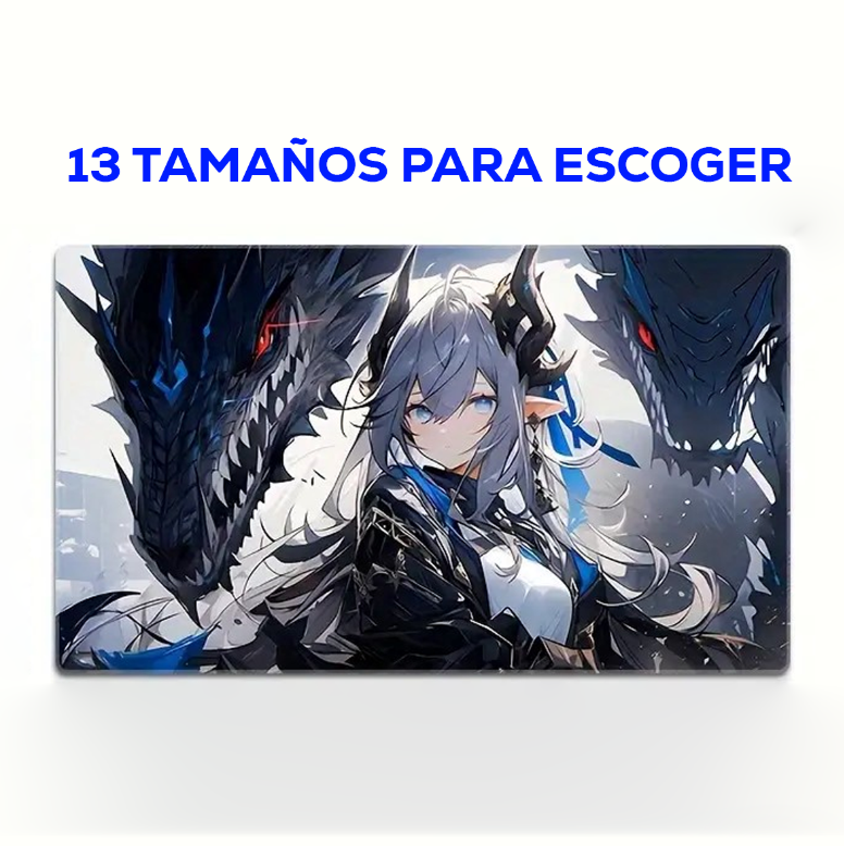 Mouse Pads Gamer | Anime | Dragones Oscuros