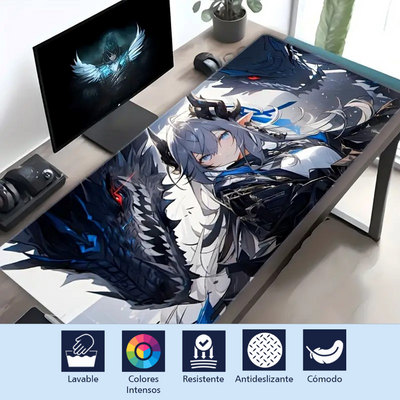 Mouse Pads Gamer | Anime | Dragones Oscuros