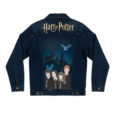 Chaqueta de lona | Azul | Harry Potter| Hombre