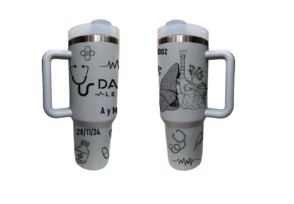 Vasos Térmico 1300ml | Gris claro | Enfermera