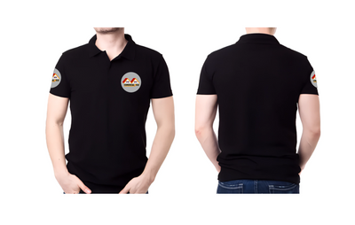 Polo Personalizadas | Negra| Comercial Mele
