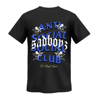 Playera | Negra | Junior H | Anti Social Social Club