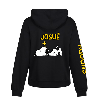 Sudadera| Negra | Snoopy| Diseño 4