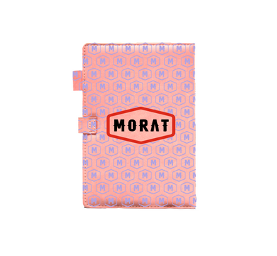 Diario| Cuaderno de apuntes| Personalizado| Rosado| Morat