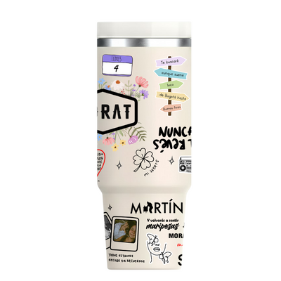 Vasos Térmico 1300ml | Beige | Morat | Lo mejor de Morat | figuritas 2